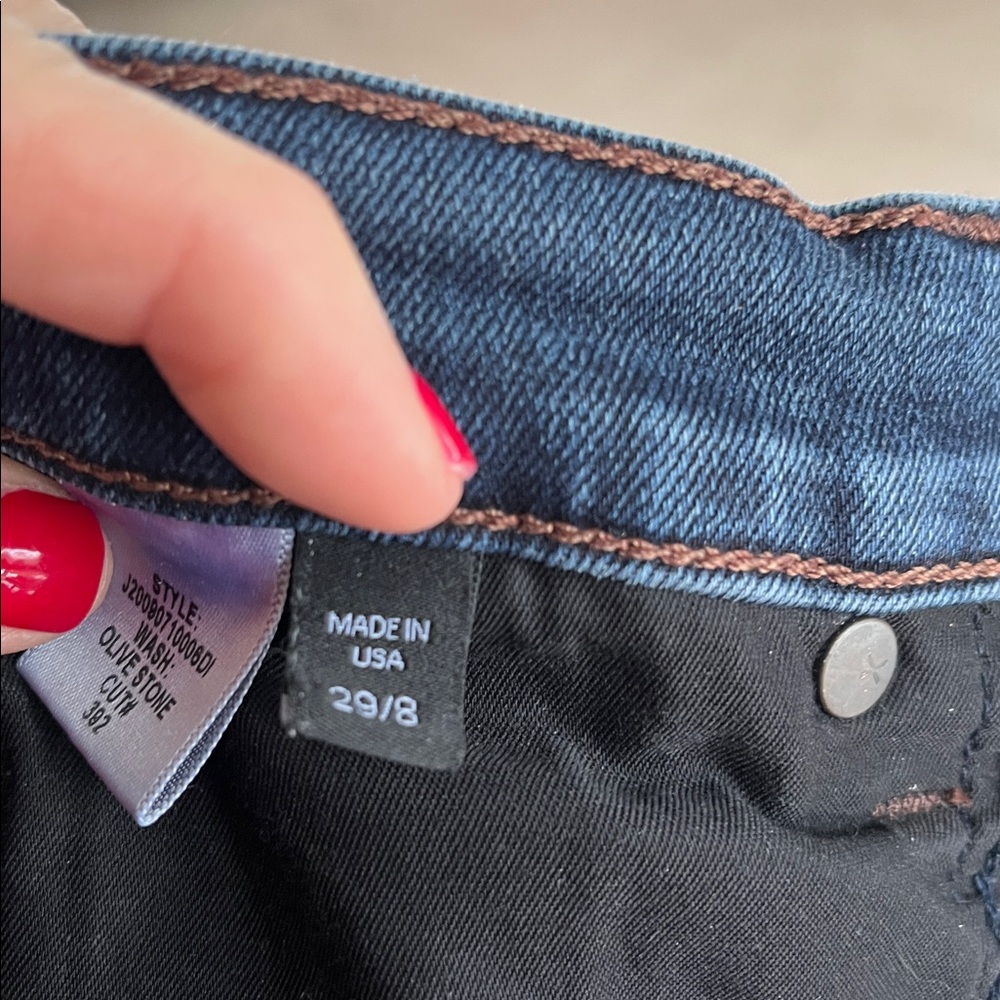 Veronica Beard jeans button fly size 29/8.. super condition - Picture 7 of 7